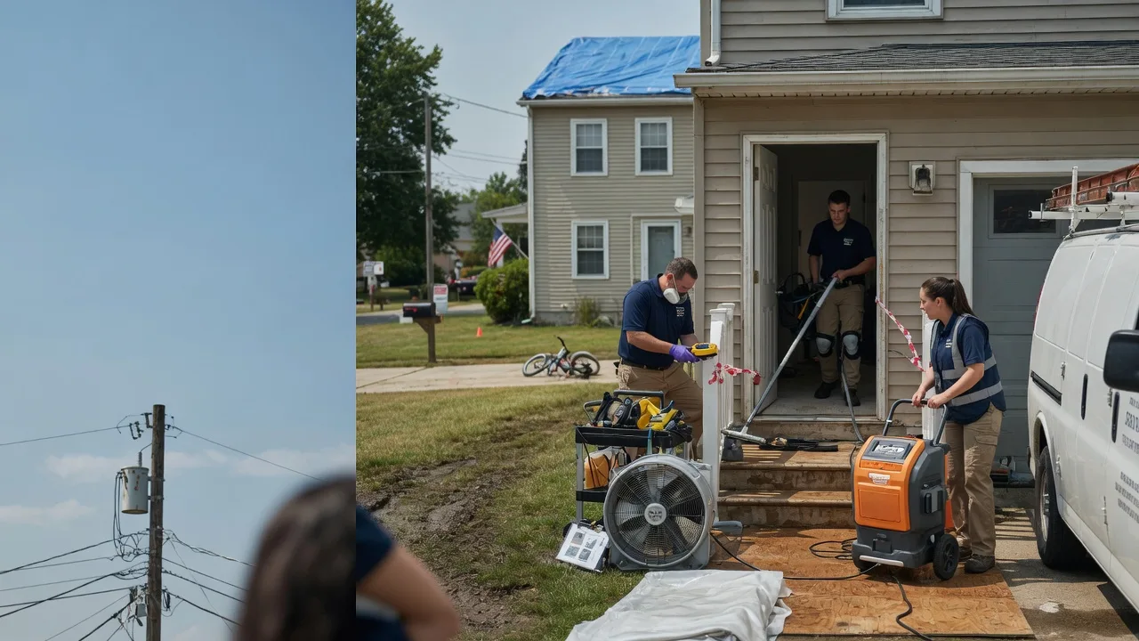 Water Damage Repair in Sobieski, WI near me